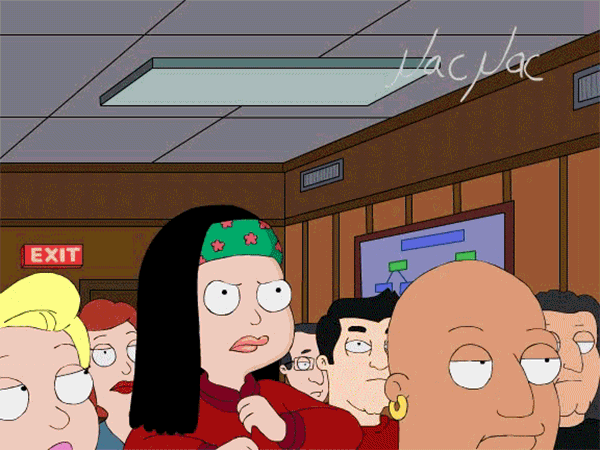 600px x 450px - Showing boobs in public? Hayley will do this if that is the only way to  make people listen to her! â€“ American Dad Porn